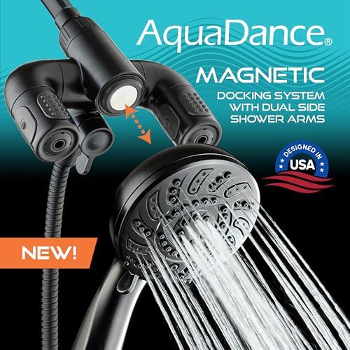 AquaDance High Pressure 156-mode Handheld Shower Head Combo with Hydro Arms - Image 2
