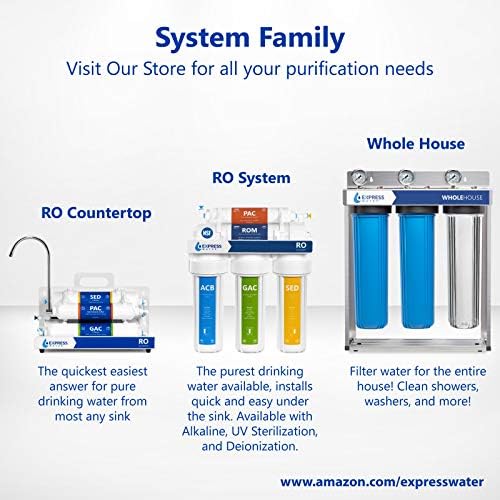Express Water Countertop Reverse Osmosis Water Filtration System, White - Image 7