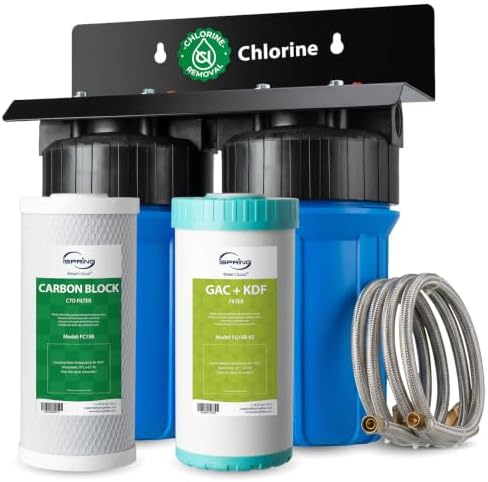 iSpring US21B 2-Stage 7-Layer Under Sink Water Filter System, 50000 Gallons by iSpring