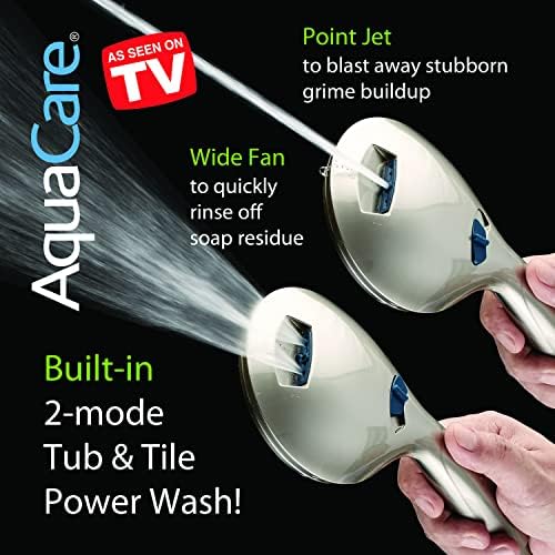 AquaCare 48-mode High Pressure 3-way Shower Head Combo w/ 2-mode Power Wash - Image 4