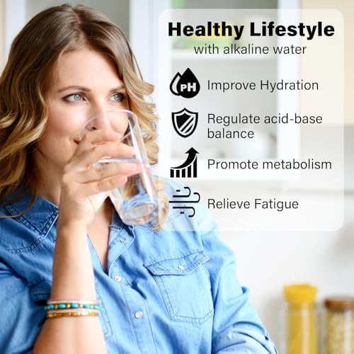Portable Alkaline Water Filter Pouch for Your Bottle, Cup, Alkaline Water Filter System for Clean, High PH Water Alkalizer for Pure Drinking Water, Naturally Increases PH Levels(4 Pack) - Image 2