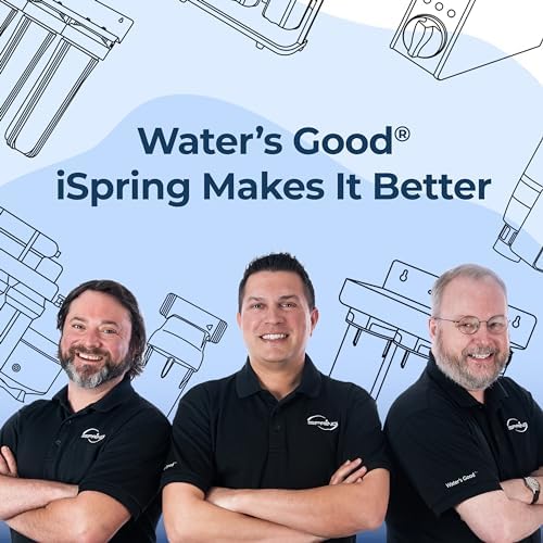 iSpring WCS50KG 50,000 Grains Whole House Water Softener, One-Tank Design - Image 6