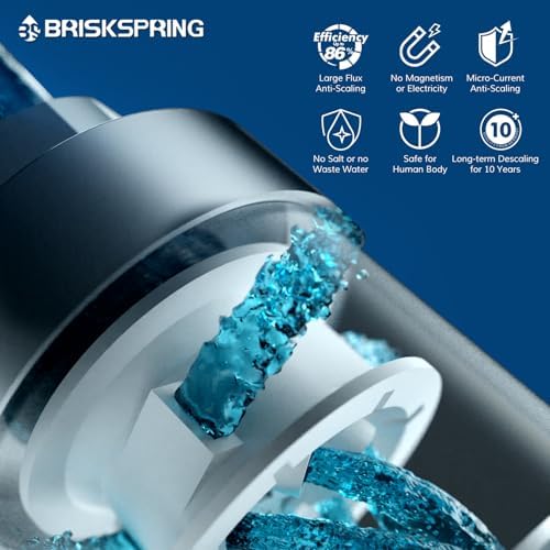 Upgraded Salt Free Water Descaler with Pressure Gauge丨26.4GPM Whole House Water Softener System丨1-Inch NPT Water Heater Descaler丨Prevent Scale Built Up On Water Heaters丨10-Year Durability - Image 2