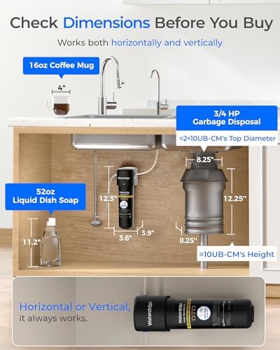 Waterdrop 10UB-CM Under Sink Water Filter System, 99% Chloramine Reduce - Image 6