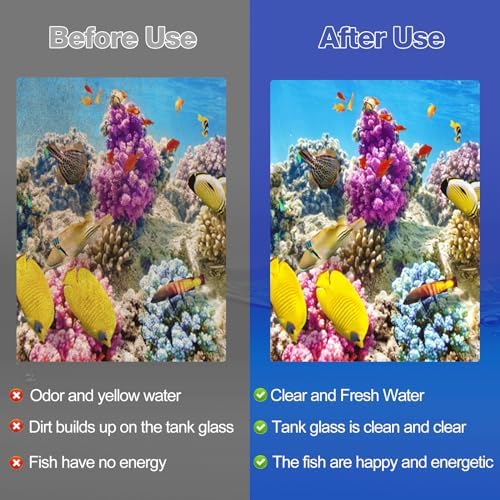 xbbwmrs 8-Pack Large Replacement Filter Cartridges Compatible with Tetra Whisper Bio-Bag Filters Large Aquarium Filter Cartridges for Whisper 20i/40i IQ20/30/45/60 PF20/30/40/60 Power Filters - Image 7