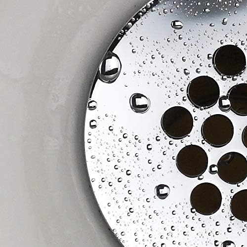 Purelux Grid Drain Strainer Assembly with Overflow for Bathroom Sink, Made of Brass Chrome Finish - Image 6