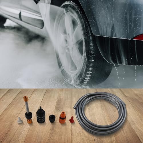 5m Long Water Hose with Filter Connector for Car Wash Garden Watering and Outdoor Plant Care Accessory - Image 5