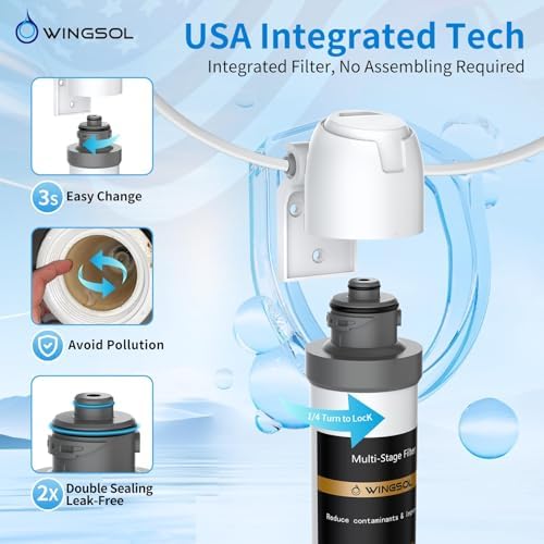 WINGSOL Replacement Filter Cartridge for Under Sink Water Filter Compatibel with: WS-QC-001, WS-QC-001 (F), WS-QC-001 (FY), WS-QC-001 (FB), 1 Pack - Image 5