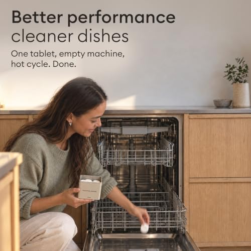 Vove Dishwasher Cleaner Tablets, 12 Count, Descaler for Hard Water - Image 5