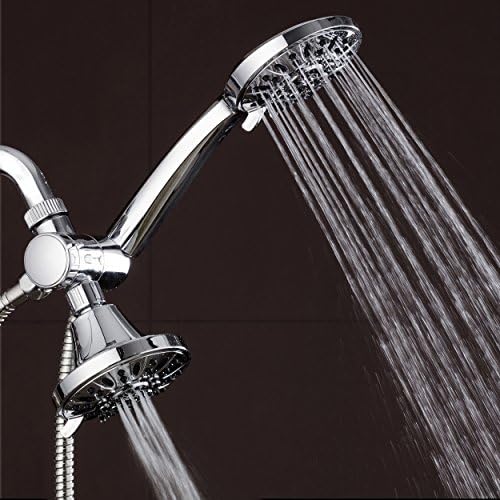 AquaDance Total Chrome Premium High Pressure 48-setting 3-Way Combo for The Best of Both Worlds – Enjoy Luxurious 6-setting Rain Shower Head and 6-Setting Hand Held Shower Separately or Together - Image 6