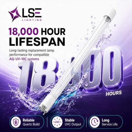 LSE Lighting AQ-UV-L330C 254nm UV-C Lamp for Aquasana AQ-UV-10C - Image 2