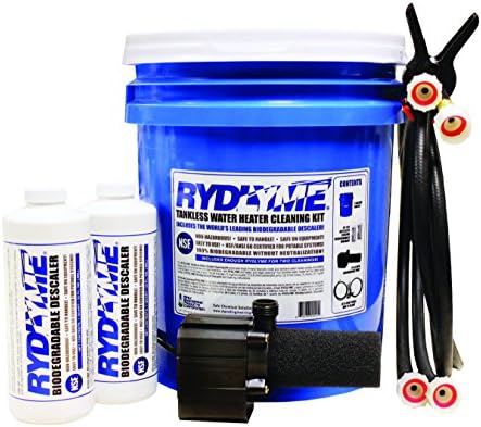 RYDLYME Biodegradable Descaler Tankless Water Heater Cleaning Kit (RTK) by RYDLYME
