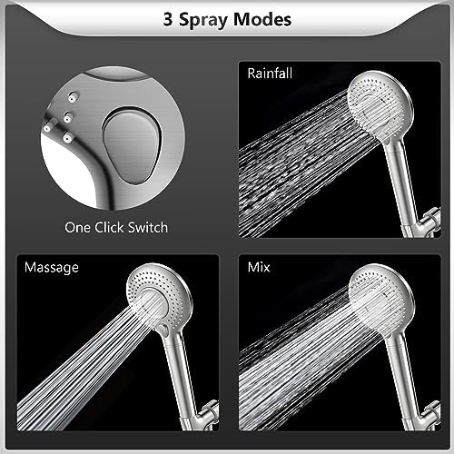 FEELSO Filtered Shower Head with Handheld, High Pressure Shower Filter Head - Image 2