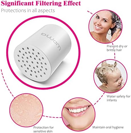Enhanced Formula Multi-Stage Shower Filter replacement Cartridge Pack of 4 - Image 5