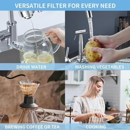 2-Pack 10" UF Hollow Fiber Filters, 0.01μm, 1/4″ Quick-Connect, Replacement Cartridges for Under Sink and Whole House Water Purification System - Image 7