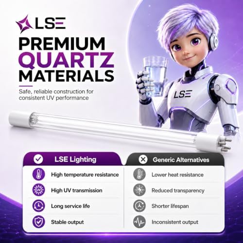 LSE Lighting AQ-UV-L330C 254nm UV-C Lamp for Aquasana AQ-UV-10C - Image 4