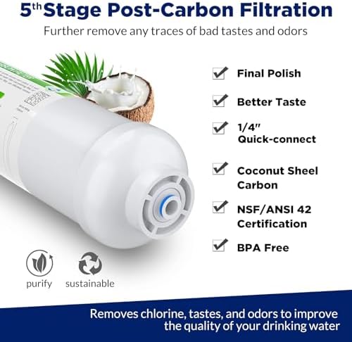 Membrane Solutions Reverse Osmosis Filter Replacement - Image 5