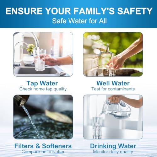 18 in 1 Drinking Water Testing Kit with Bacteria Test, 127 Strips Water Test Kit for Tap & Well Water, Tests Hardness, Chlorine, Copper, Iron, Lead, pH, Alkalinity and More - Image 5