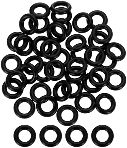 uxcell 100Pcs AS-108 NBR 70A O-Rings 1/4"ID x 3/32"CS/0.237"ID x 0.103"CS by uxcell