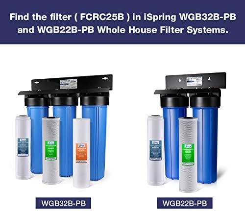 iSpring FCRC25B Lead Reduction Whole House Water Filter - Image 3