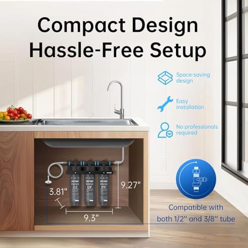 Vortopt F02-C2/UF/PP Under-Sink & Countertop Filtration, NSF Certificated - Image 4