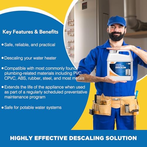 LIIZOUSUDA Tankless Water Heater Descaler, Highly Effective Descaler - Image 5