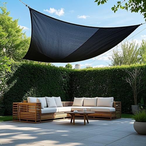 winemana 70% Black Shade Cloth, 3.3 x 10 FT Garden Mesh Tarp for Plants - Image 4