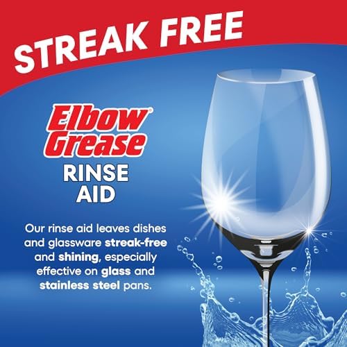 Elbow Grease Rinse Aid (Lemon Fresh, 500ml) - Image 4