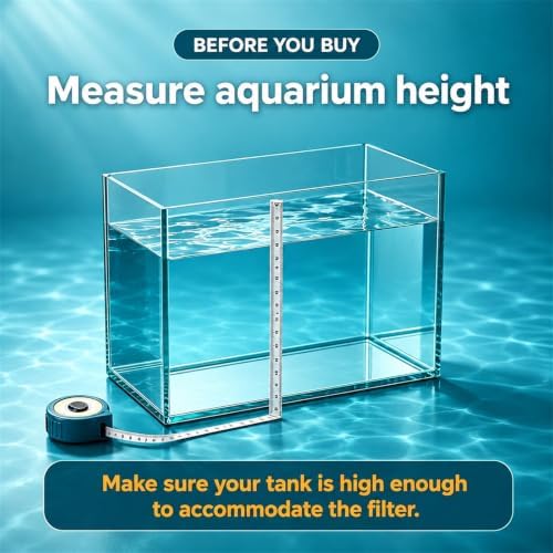 3-Stage Internal Aquarium Filter with Aeration & Dual Water Outlet - Image 6