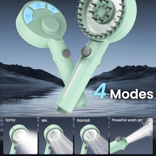 Filtered Shower Head with Handheld, High Pressure Showerhead with Filters - Image 5