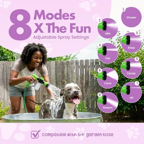 Girl With The Dogs Pet Wash Soap & Shampoo Dispenser & Hose Sprayer Nozzle - Image 5