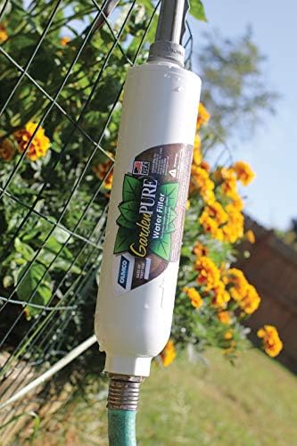 Camco GardenPURE Carbon Water Filter - Inline Garden Hose Water Filter - Filters Chlorine & Chloramine Compounds for Improved Plant Health - Perfect for Hydro and Aeroponic Gardening Systems (40691) - Image 2