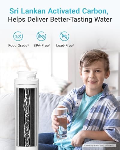 AQUA CREST MSWF NSF 42&372 Refrigerator Water Filter, 3 Pack - Image 6