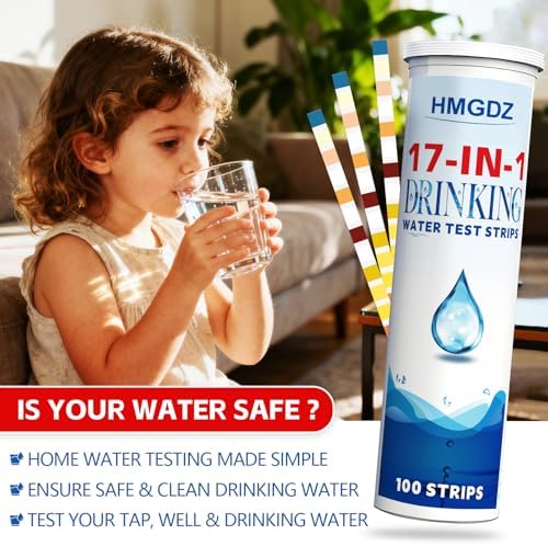 All-New 21 in 1 Drinking Water Testing Kit 123 Strips, Home Tap and Well Water Test Kit,Easy to Test and Read for Hardness, Iron, Lead, Copper, Fluoride,Chlorine - Image 4
