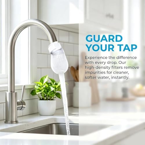 50PCS Faucet Filter Cotton Bag, High Density Faucet Filter, Faucet Sediment Filter – Keep Your Water Clean Every Day - Image 4