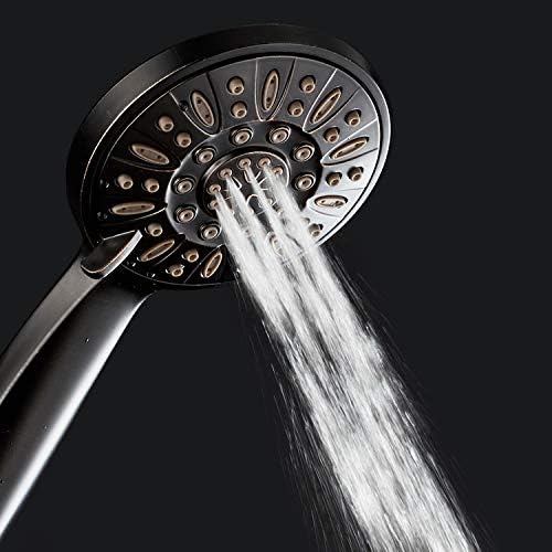 AquaDance High Pressure Luxury 6-mode Ergonomic Handheld Shower Head Set - Image 4