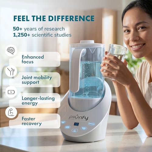 PIURIFY 3 in 1 Hydrogen Water Machine | BPA-Free Tritan | 50 OZ - Image 2
