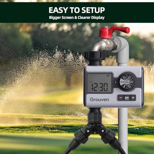 Drip Irrigation System Water Timer Automatic Irrigation Kit DIY Garden - Image 3