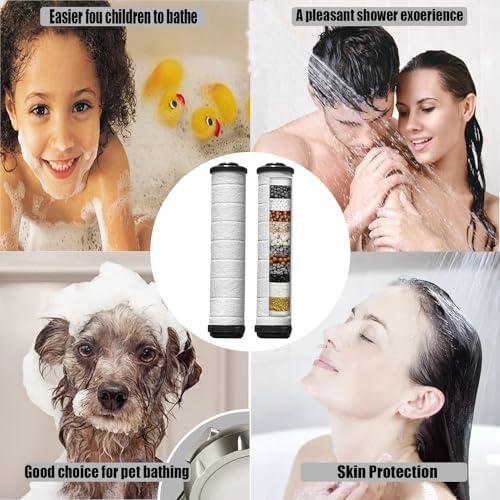 Shower Filter for Handheld Shower Head, Set of 5 Upgraded version Multi-Storey Replacement Filters for Hard Water Remove Chlorine and Harmful Substances,Make Bathing Healthier. - Image 6