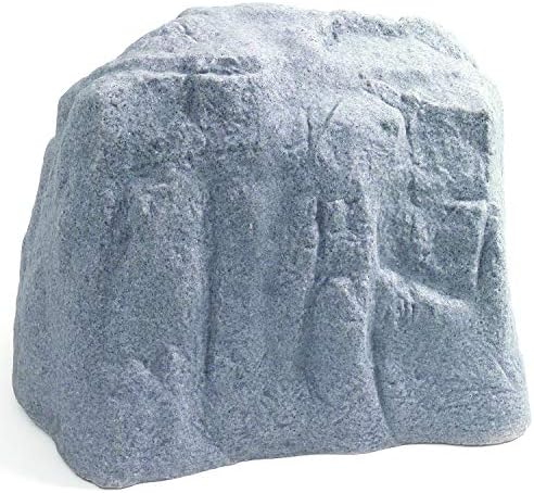 EMSCO Landscape Rock Cover – Granite – Large – Decorative Artificial Rock for Concealing Utility Fixtures, Pipes, Valves & Landscape Equipment by EmscoGroup