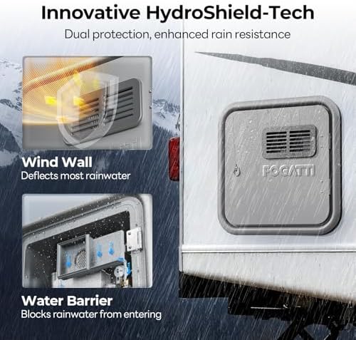 FOGATTI InstaShower Ultra RV Tankless Water Heater, Built-in Mixing Tank - Image 4
