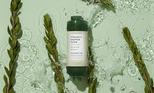 VOESH Vitamin C Shower Filter, Shower Aromatherapy, Water Purifier, Water Softener, Vegan Probiotics, Spa Shower Head, Water Filter, Shower Self-Care - Image 2
