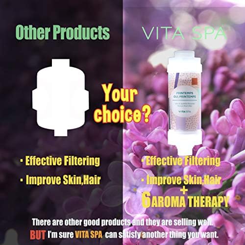 Vitamin C Shower Head Filter Set Made in Korea (Pink) - Exellent Skin & Hair Enhancement, Aroma Therapy, Remove Chlorine & Impurities/Gift idea For Her/Him, wife, girlfriend - Image 2