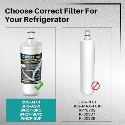 ICEPURE 3US-AF01 Under Sink Water Filter, Replacement for Standard 3US-AF01, 3US-AS01, Whirlpool WHCF-SRC, WHCF-SUFC, WHCF-SUF, 3 Pack - Image 7