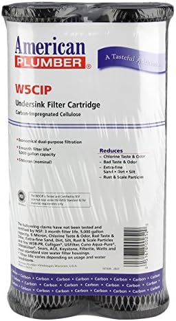 American Plumber W5CIP Taste/Odor Filter Cartridge (2-pack) by American+Plumber