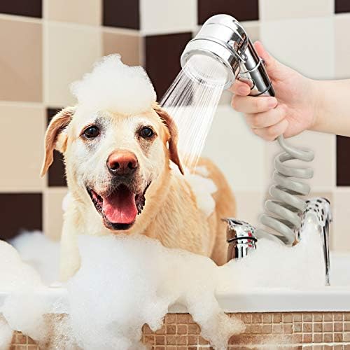 ZCONIEY Sink Faucet Sprayer Attachment Hair Pet Rinser Showerhead with Stop Water-saving Function - Image 4