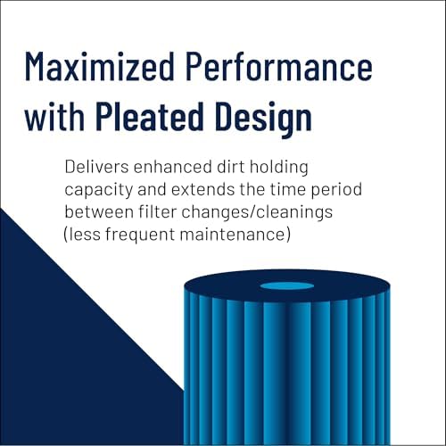 Pentair Pentek R50 Sediment Water Filter, 10-Inch, Under Sink Pleated Polyester Filter Cartridge, 10" x 2.5", 50 Micron - Image 4