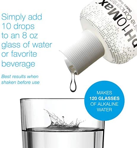 pH Alkaline Water Drops, Unflavored, 2 Fl Oz - Image 4