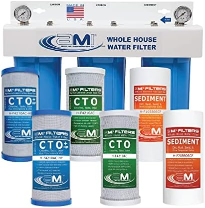 Applied Membranes Inc. 2-Stage Whole-House Water Filter System & Fine Sediment Filter Replacement by APPLIED+MEMBRANES+INC.