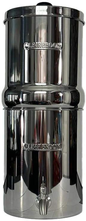 Clearbrook Water Filter 12L, Portable Gravity-Fed System, No Electricity Needed, for Travel, Camping, and Emergency Use, Includes 2 Filters, Serves 3 People, 1.5-Gallon Capacity - Image 2